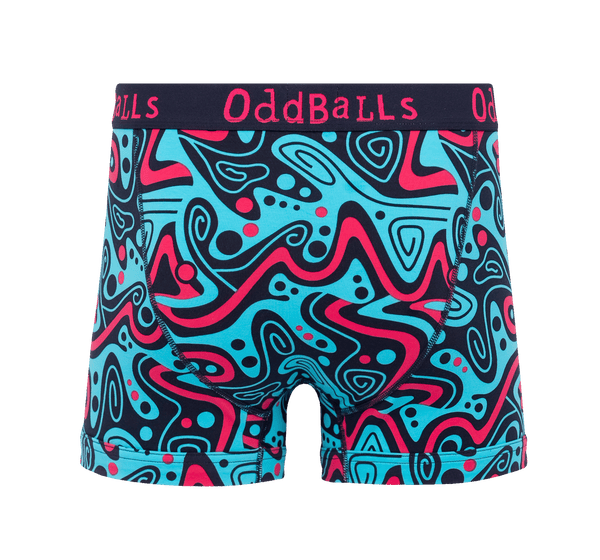 Tidal Wave - Mens Cotton Boxer Shorts