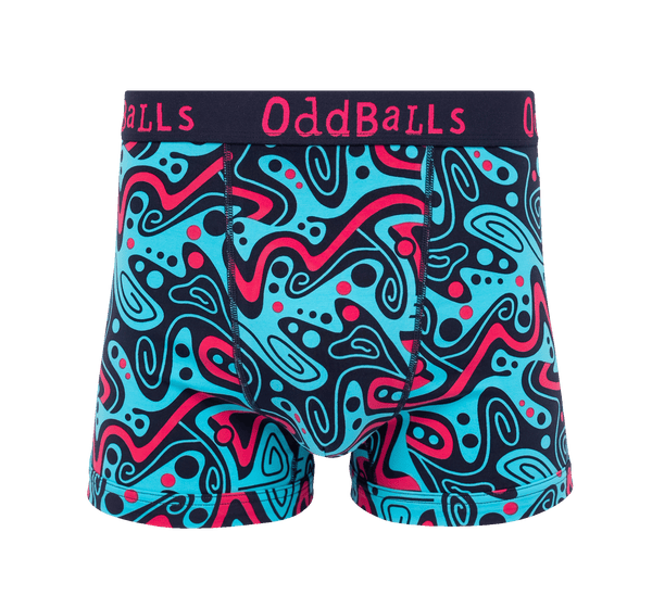 Tidal Wave - Mens Cotton Boxer Shorts