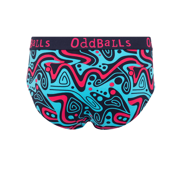 Tidal Wave - Mens Cotton Briefs