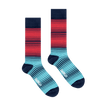 Navy Cyan Magenta - Socks