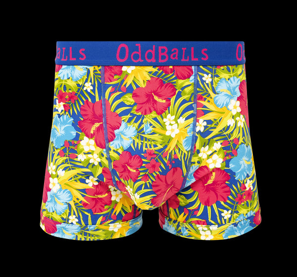 Tiki - Mens Boxer Shorts & Matching Sock