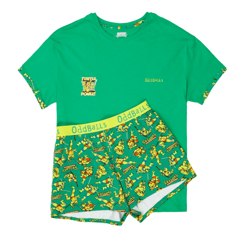 Teenage Mutant Ninja Turtles - Women's Short Pyjamas Set (T-Shirt & Shorts)