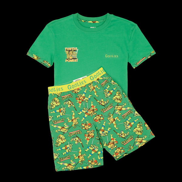 Teenage Mutant Ninja Turtles - Kids Short Pyjamas Set (T-Shirt & Shorts)