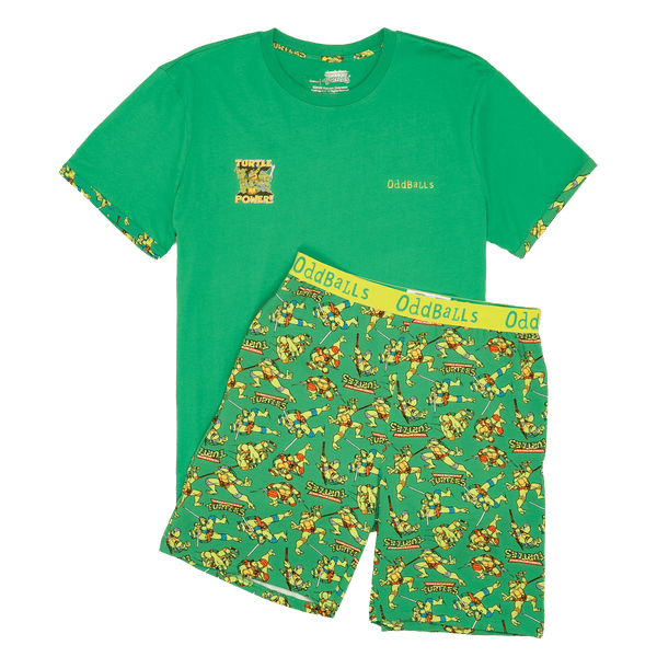 Teenage Mutant Ninja Turtles - Men's Short Pyjamas Set (T-Shirt & Shorts)