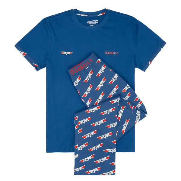 Top Gun - Men's Long Pyjamas Set (T-Shirt & Trousers)