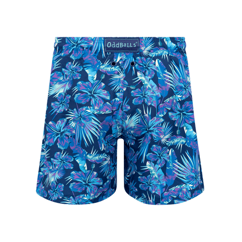 Tropical - Men's Mesh Swim Shorts