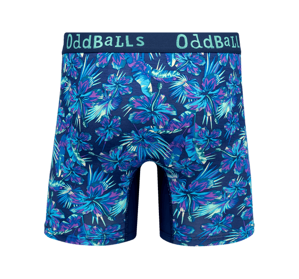 Tropical - Mens Bamboo Boxer Shorts