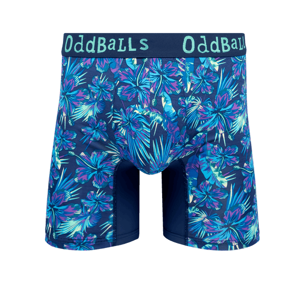 Tropical - Mens Bamboo Boxer Shorts