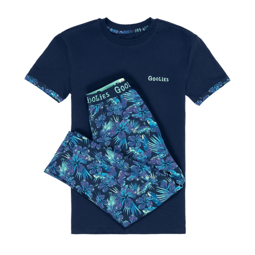 Tropical - Kids Long Pyjamas Set (T-Shirt & Trousers)