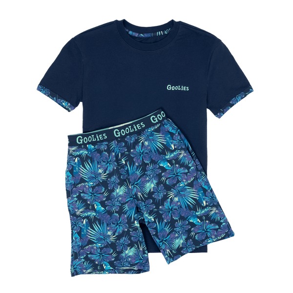 Tropical - Kids Short Pyjamas Set (T-Shirt & Shorts)