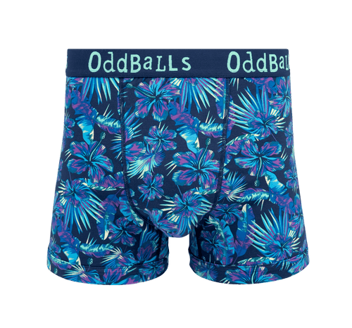 Tropical - Mens Cotton Boxer Shorts