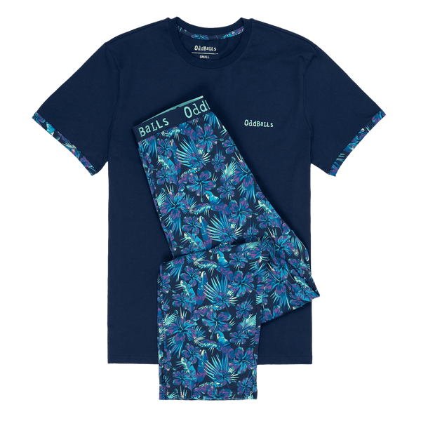 Tropical - Men's Long Pyjamas Set (T-Shirt & Trousers)