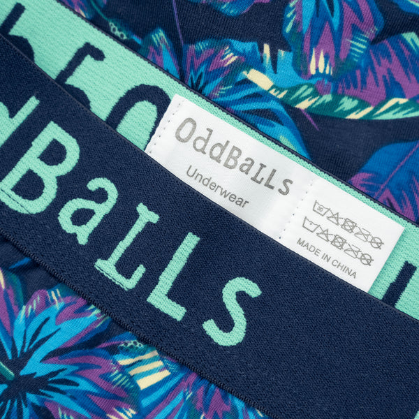 Tropical - Mens Cotton Boxer Shorts