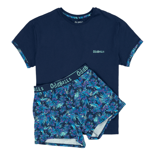 Tropical - Women's Short Pyjamas Set (T-Shirt & Shorts)