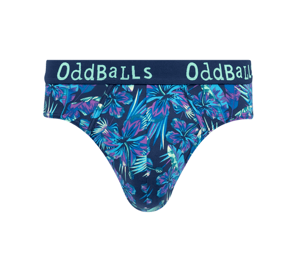 Tropical - Mens Cotton Briefs