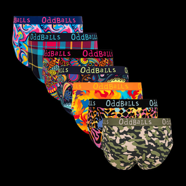 Toasty Buns Bundle - Mens Briefs 7 Pack Bundle