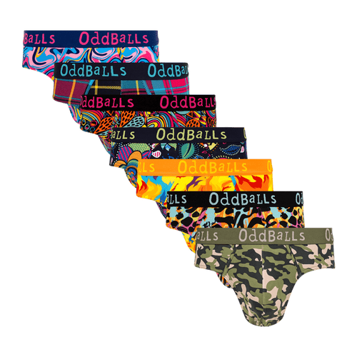 Toasty Buns Bundle - Mens Briefs 7 Pack Bundle