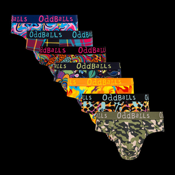 Toasty Buns Bundle - Mens Briefs 7 Pack Bundle