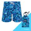 Tropical - Mens Swim Shorts & Towel Bundle