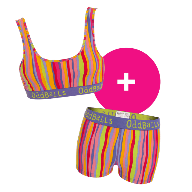 Tutti Booty - Women's Bralette and Boxers Bundle