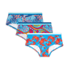 Under The Sea Bundle - Girls Cotton Knickers 3 Pack front
