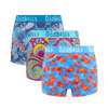 Under The Sea Bundle - Ladies Cotton Boxer Shorts 3 Pack front