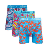 Under The Sea Bundle - Mens Bamboo Boxer Shorts 3 Pack front