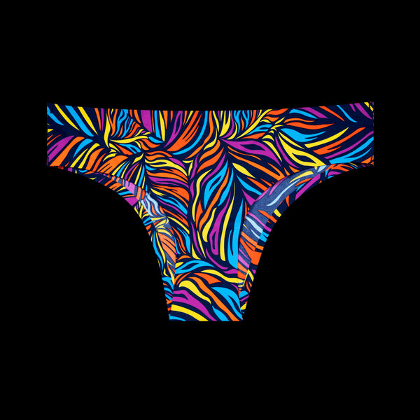 Vibrant Vibes Bundle - Ladies Seamless Brazilian Briefs 12 Pack Bundle