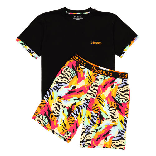 Wild Thing - Men's Short Pyjamas Set (T-Shirt & Shorts)