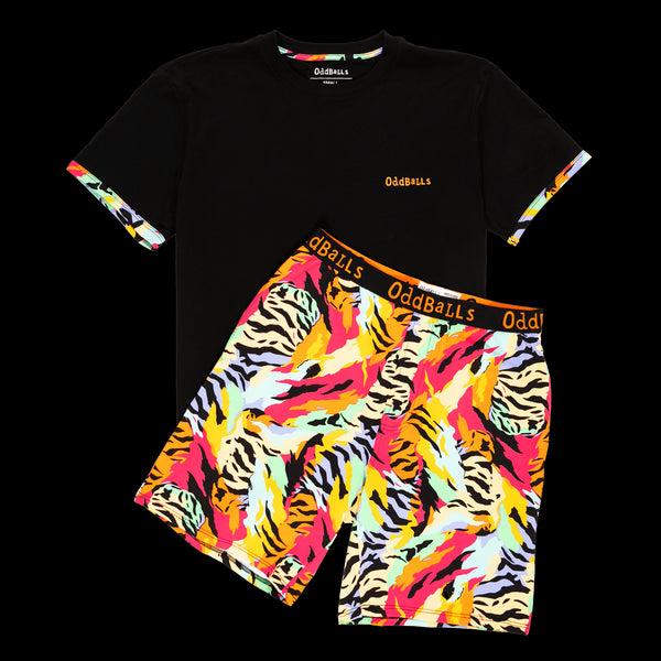 Wild Thing - Men's Short Pyjamas Set (T-Shirt & Shorts)