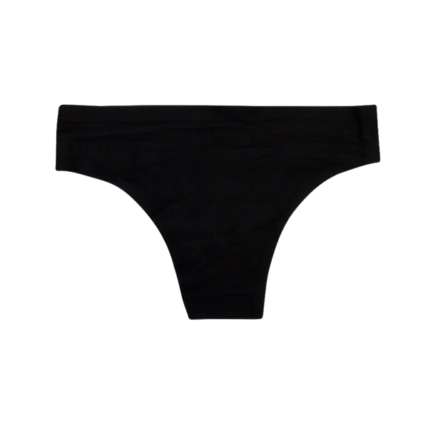 Classic Black Bundle - Ladies Seamless Brazilian Briefs 5 Pack Bundle