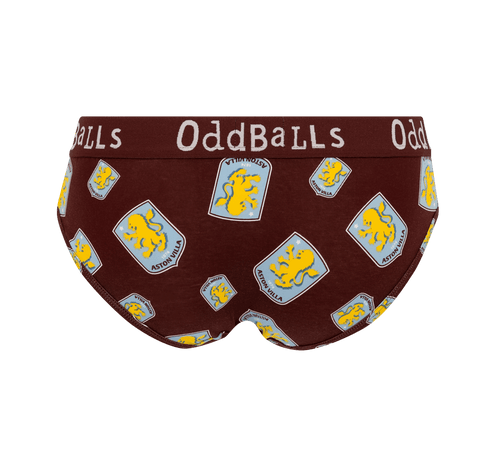 Aston Villa Claret Briefs - Ladies Briefs