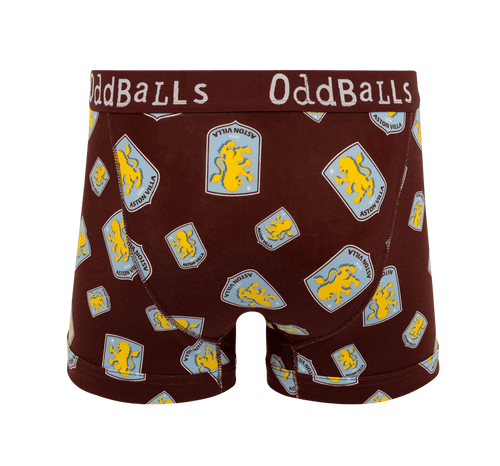Aston Villa Claret - Mens Boxer Shorts