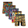 VIP Cheeks Bundle - Mens Bamboo Boxer Shorts 5 Pack front