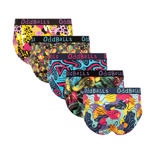 VIP Cheeks Bundle - Mens Cotton Briefs 5 Pack