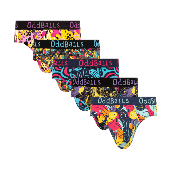 VIP Cheeks Bundle - Mens Cotton Briefs 5 Pack front