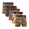 VIP Cheeks - Mens Cotton Boxer Shorts 5 Pack front
