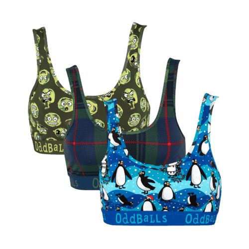 Waddle All the Way Bundle - Women's Bralette 3 Pack