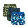 Waddle All the Way Bundle - Ladies Cotton Boxer Shorts 3 Pack front