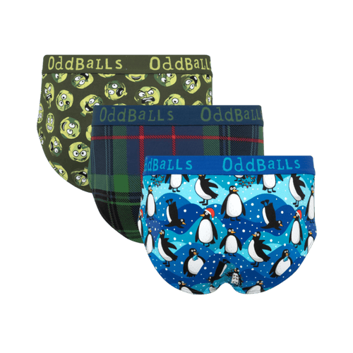 Waddle All the Way Bundle - Mens Cotton Briefs 3 Pack