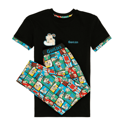 Wallace & Gromit - Kids Long Pyjamas Set (T-Shirt & Trousers)