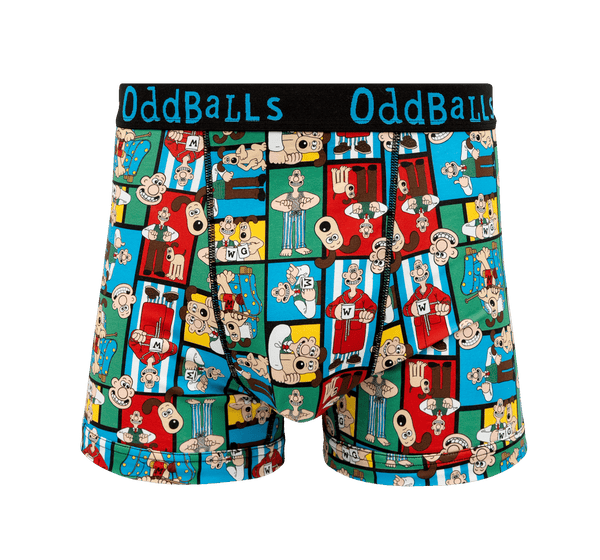 Wallace & Gromit - Mens Boxer Shorts