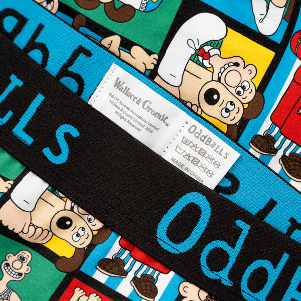 Wallace & Gromit - Mens Boxer Shorts