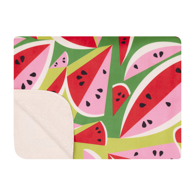 Juicy Melons - Luxury Sherpa Fleece Blanket