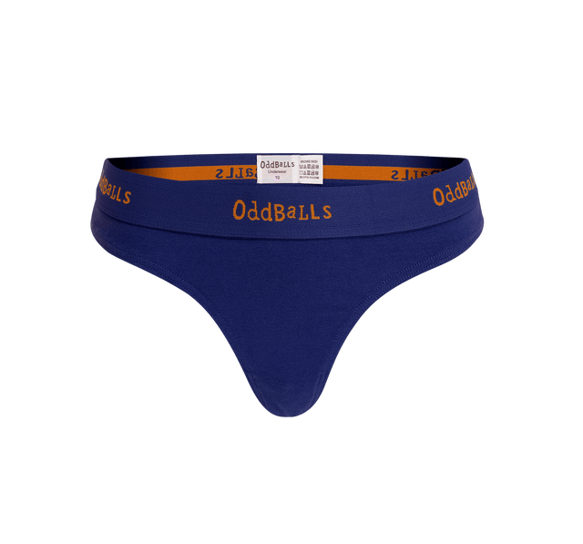 Wavy Navy - Ladies Thong