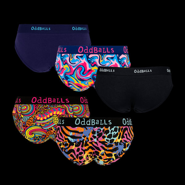 Weekday Bundle - Ladies Briefs 5 Pack Bundle