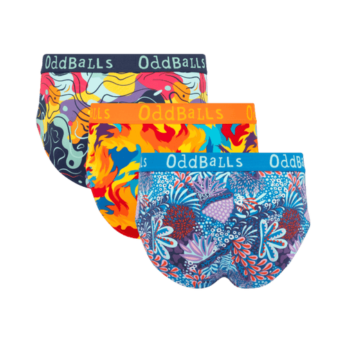 Weekend Wanderer Bundle - Mens Cotton Briefs 3 Pack