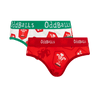 Welsh Rugby Union 26 Bundle - Ladies Cotton Briefs 2 Pack front