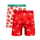 Welsh Rugby Union 26 Bundle - Mens Bamboo Boxer Shorts 2 Pack back
