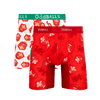 Welsh Rugby Union 26 Bundle - Mens Bamboo Boxer Shorts 2 Pack front